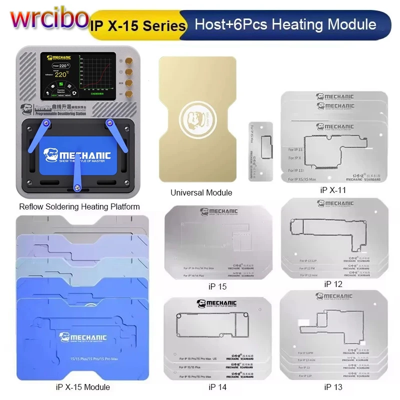 MECHANIC Heat Kit Intelligent Temperature Control Preheating Platform For iPhone X/XS/11/12/13/14/15 Pro Max Motherboard Rework