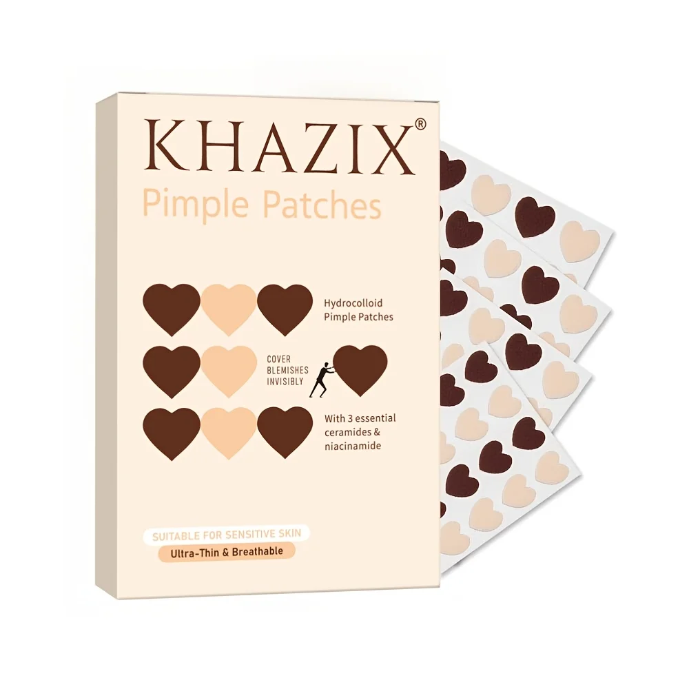 

Пластырь от прыщей кофейного цвета в форме сердца - скрывает следы от акне, маскирует несовершенства, незаменим для макияжа.