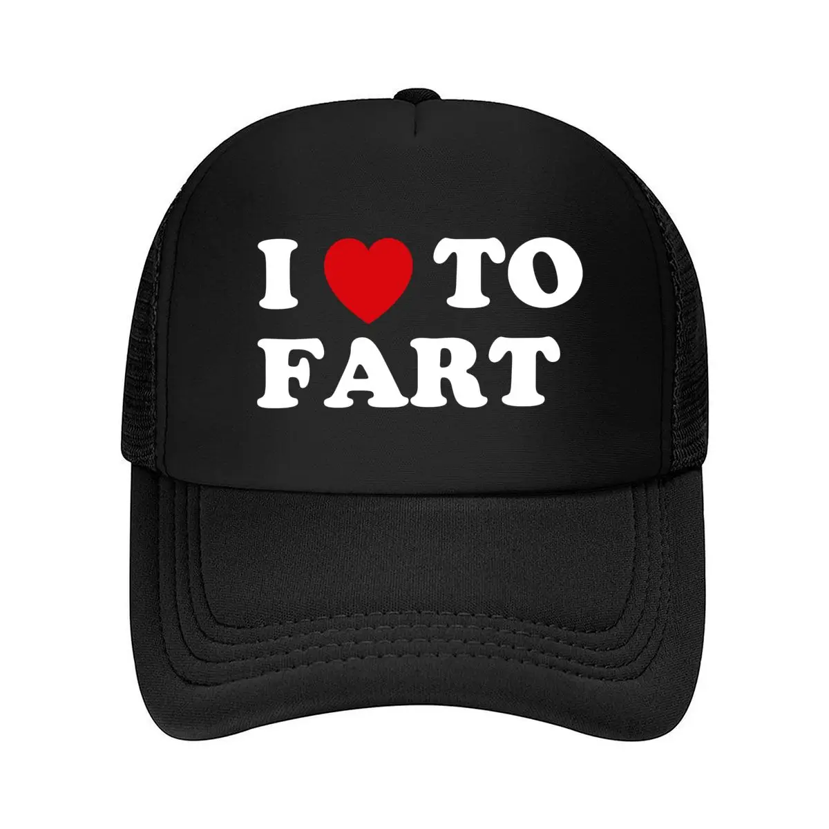 

Fart Humor Funny - Inspired, Silly Text Statement Design Mesh Baseball Cap