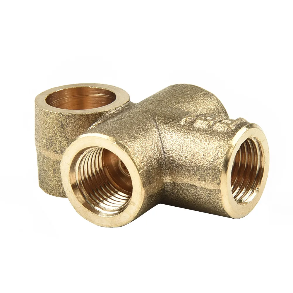 1Pc 10Mm Drieweg Rem Koppeling T 3/16 "Pijpleiding Metrische M10 Pijpleiding Connector Accessoires Rem Koppeling Vrouwelijke Connector Onderdelen