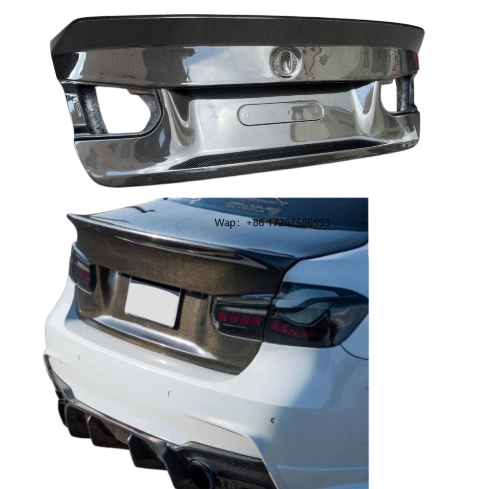 

New High-Quality Carbon Fiber CLS Trunk Lid for 3 Series F30/F35 (2013-2019), Clip-Bolt Installation, Refit & Upgrade