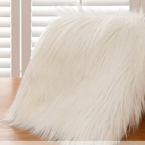 25x45cm 9cmpile Faux fur生地縫製 8ベストセールスの豪華な毛皮生地-8