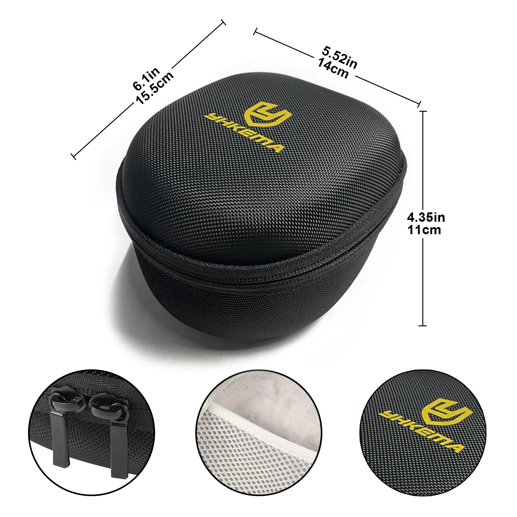 Hard Storage Carrying Case for Electronic Earmuffs Shockproof Bag Top Quality Anti-fall Dustproof Travel Carring Case