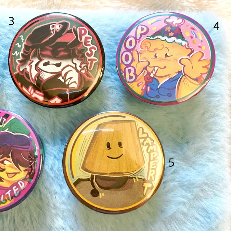 Рисунок 3 - Булавки для пуговиц в стиле реретвиатора — Folly