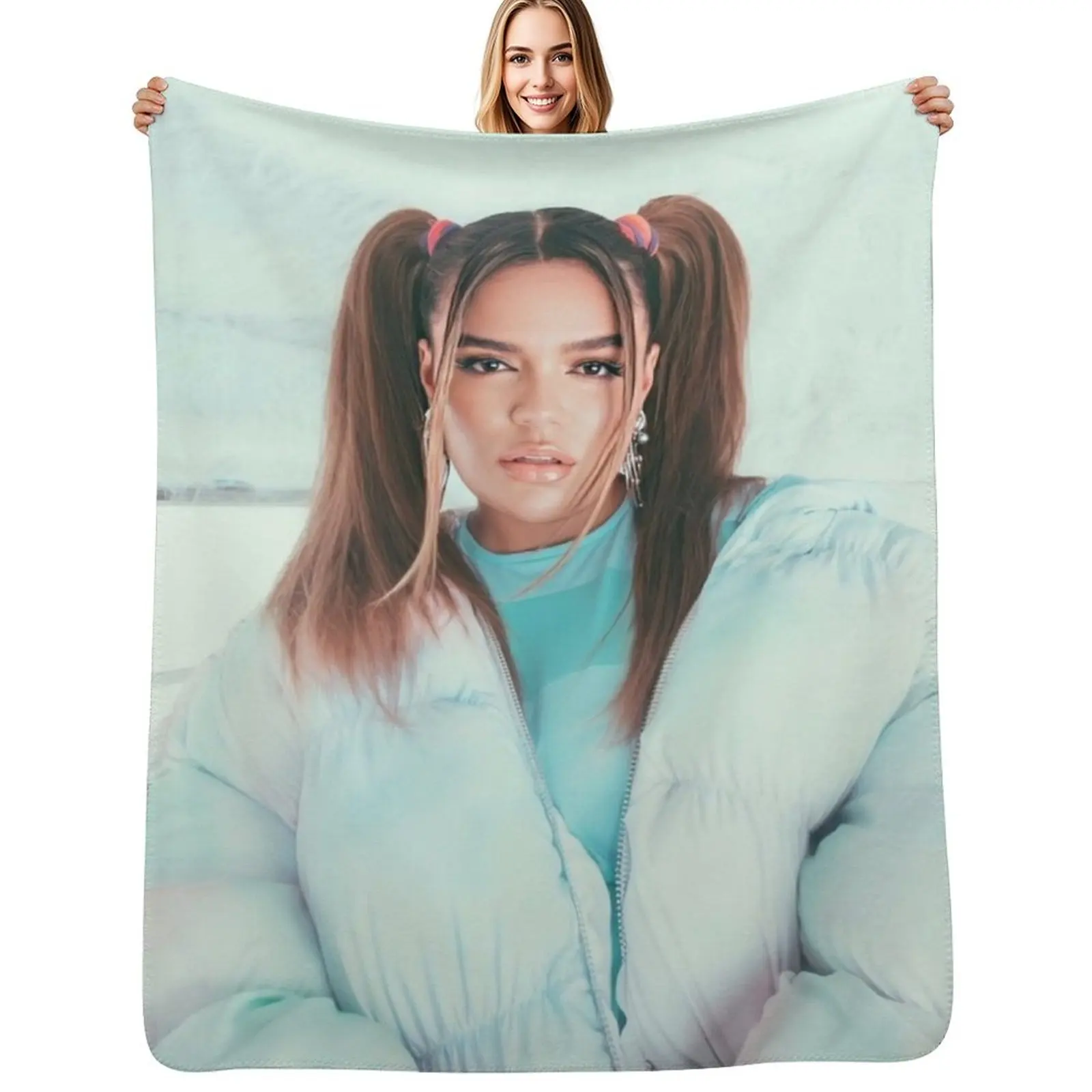 

KAROL G Throw Blanket Warm Accent Blanket for Living Room Decoration