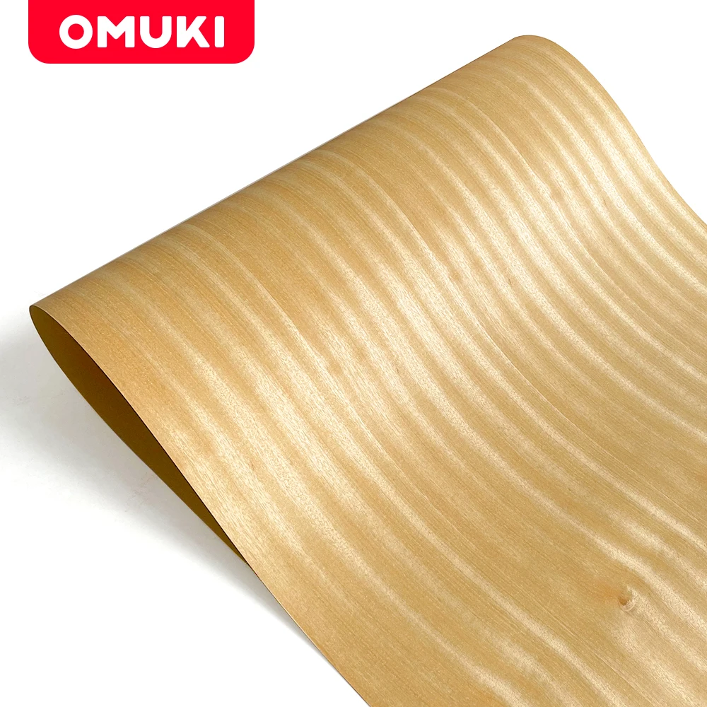 OMUKI Natural Teak Wood Veneer Sheet Handmade DIY Panel Craft for Furniture Speaker Refurbished Woodworking Material