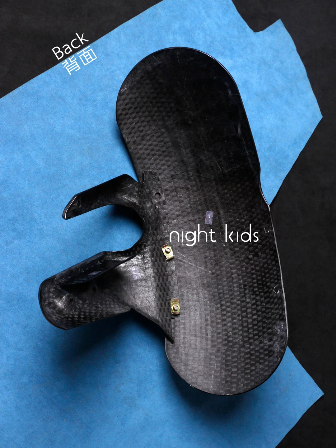 Night Kids works with Triumph Rocket 3R GT 221 carbon fiber fenders