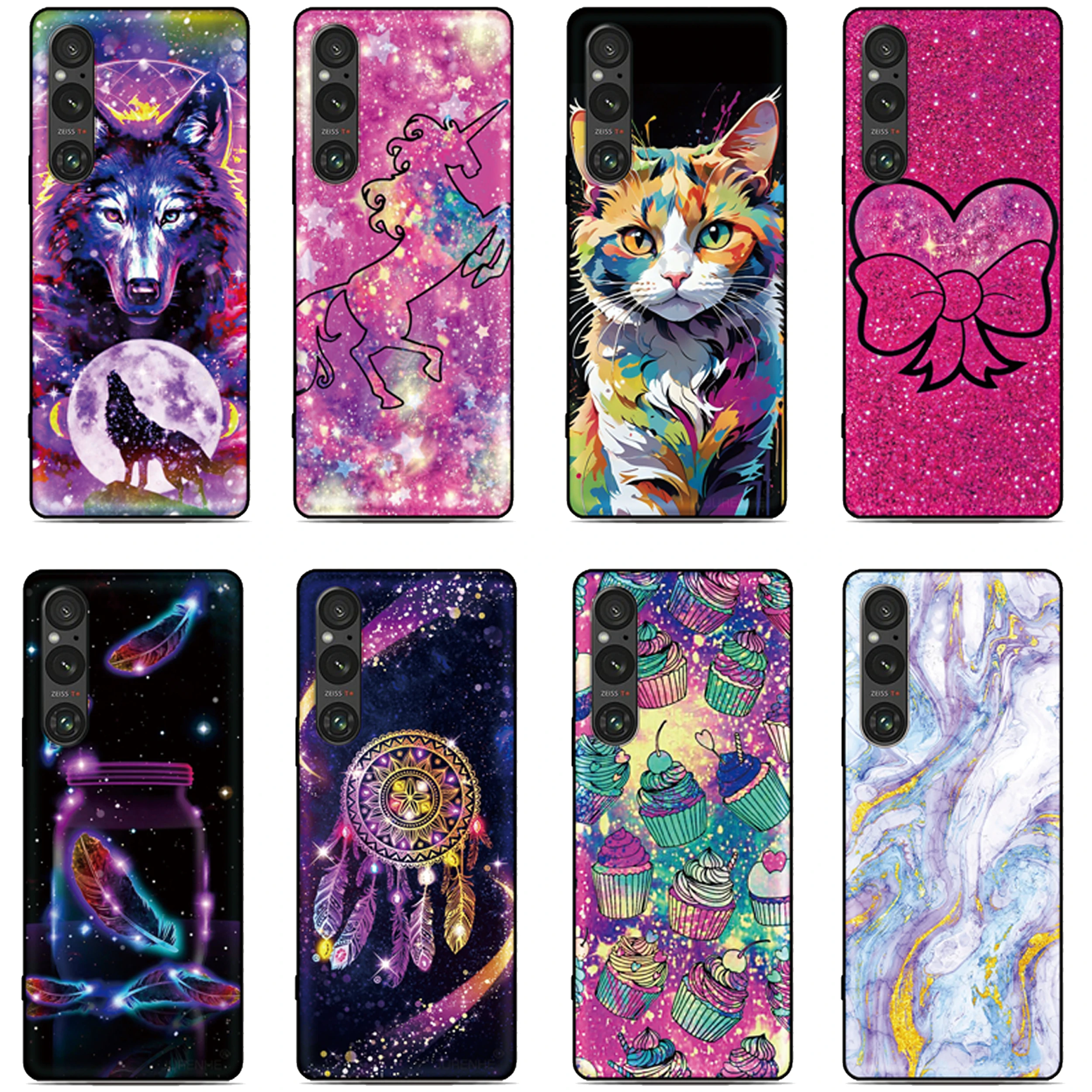 Funda de teléfono con diseño de colores para Oukitel C69 C3 C2 C68 C62 C61 C57s C57 C58 P1 C1 Pro C59 C53 C51 C50 C38 C36 C35 C21 WP50