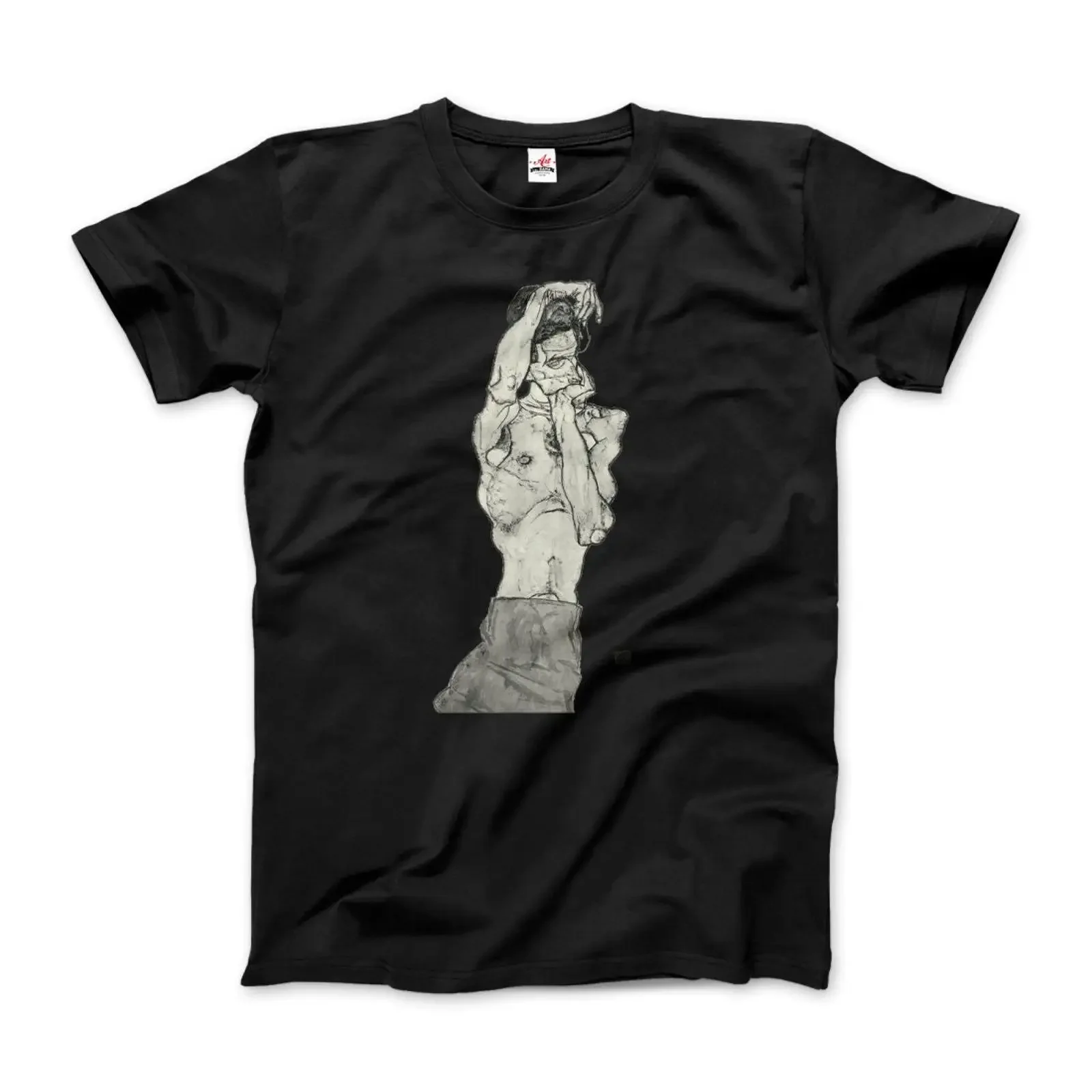 Egon Schiele Zeichnungen II Zeichnungen 2 1914 Kunst T-Shirt Vintage Gewaschen Vielseitige Grafik Stilvolle Designerkleidung Leicht