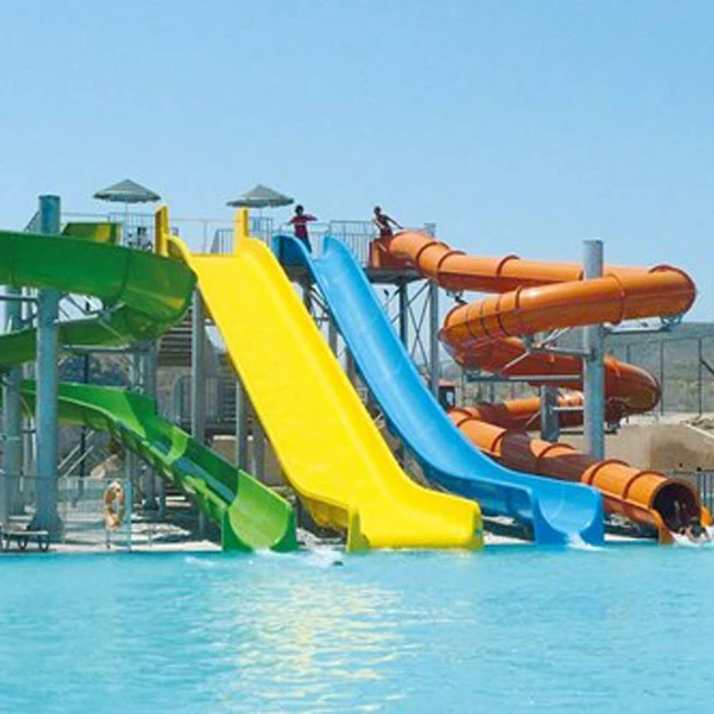 New Arrival Water Sports Water Park Equipment Slides For Salepromote sales