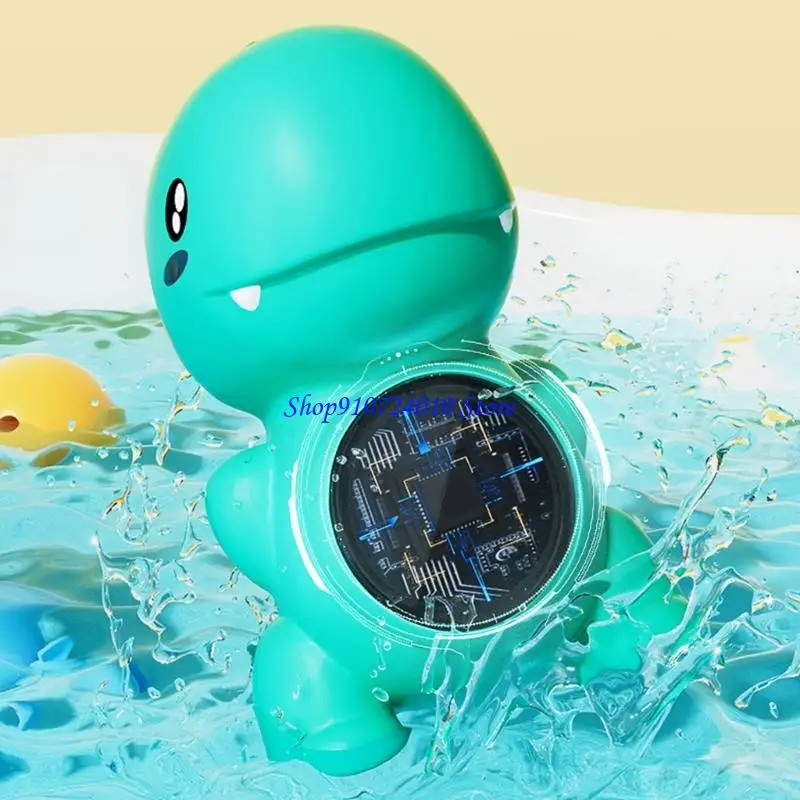 

77HD Child Friendly Bath Thermometers Auto Activation 3 Color Indicators Easy To Carry