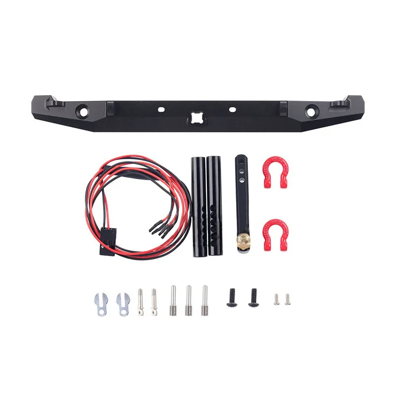 

Metal rear bumper for 1/10 RC model car TRX4 SCX10, anti-collision rear bumper