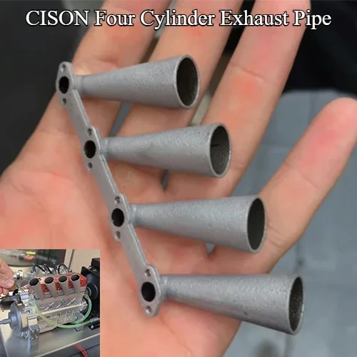 أنبوب عادم CISON أنبوب عادم البوق بأربعة أسطوانات