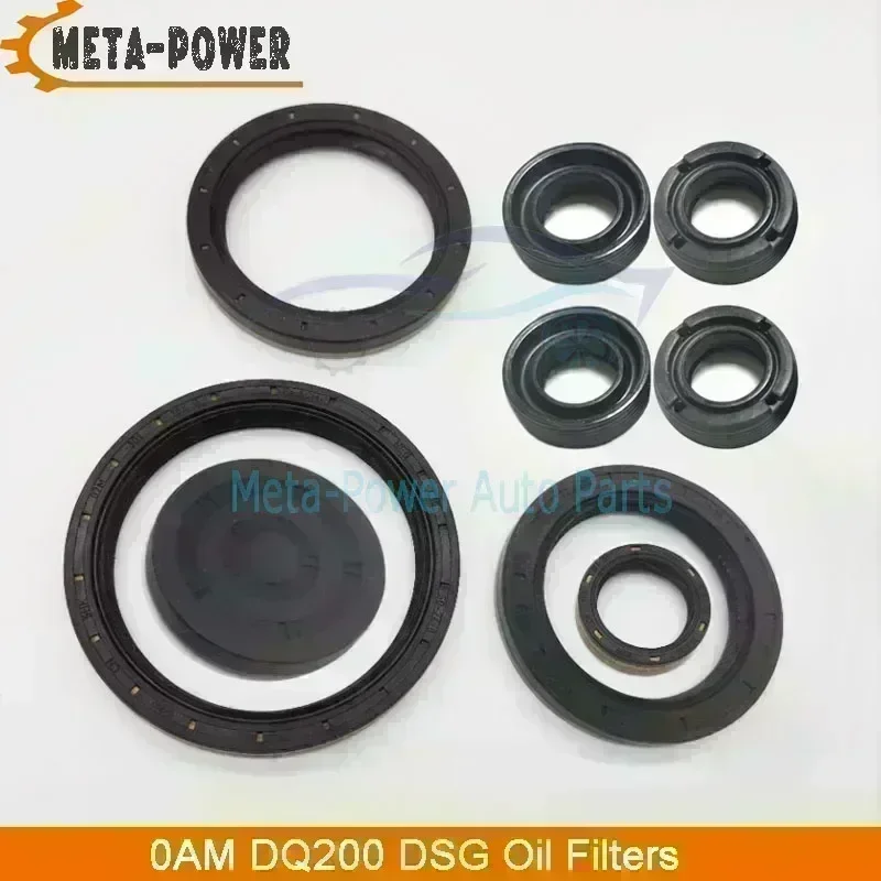 0AM DSG DQ200 Auto Transmission Shaft Oil Seal Pusher Rod Oil Seal Rubber Cover Blanking Cap For VW Skoda Audi SEAT BEETLE OAM