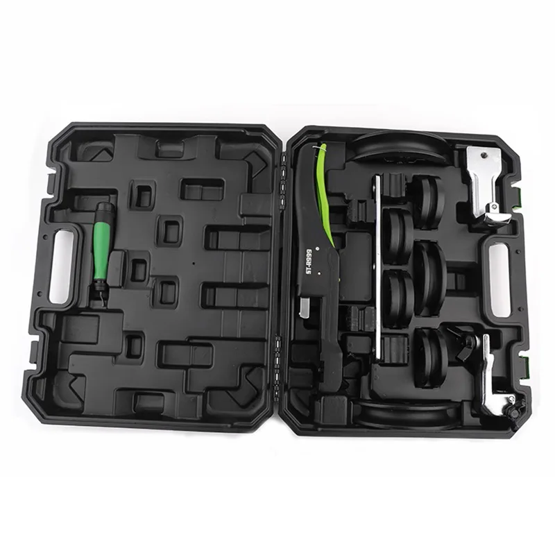 Imagem -05 - Compact Pipe Tubing Bender Kit para Geladeira Reparação de ar Condicionado Frente e Reverso Bend a Polegada