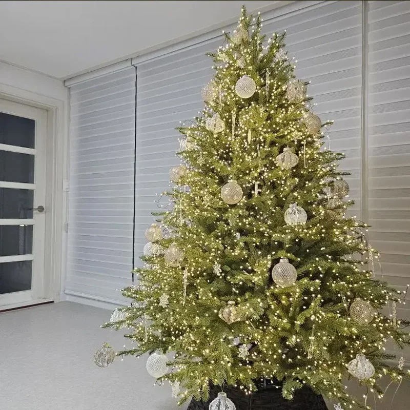 300 LED العنقودية عيد الميلاد الجنية ضوء الديكور في الهواء الطلق جارلاند سلسلة أضواء عطلة الإضاءة هالوين حفل زفاف السنة الجديدة #5