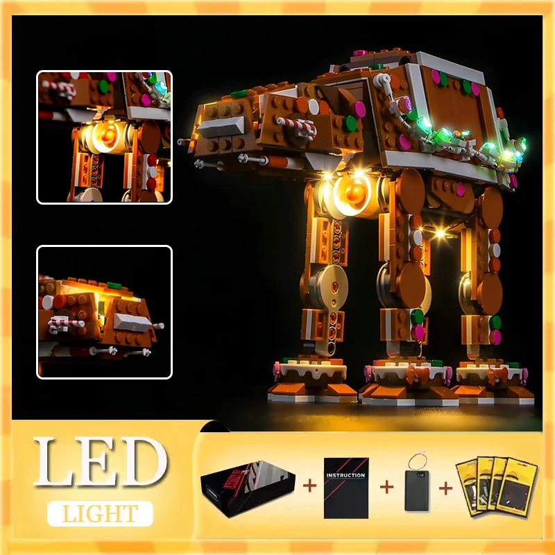 Hochwertiges LED-Licht-Set für Lego 40806 AT-AT Walker (nur LED-Licht, ohne Bausteinmodell) Präzises Design für perfekte Passform