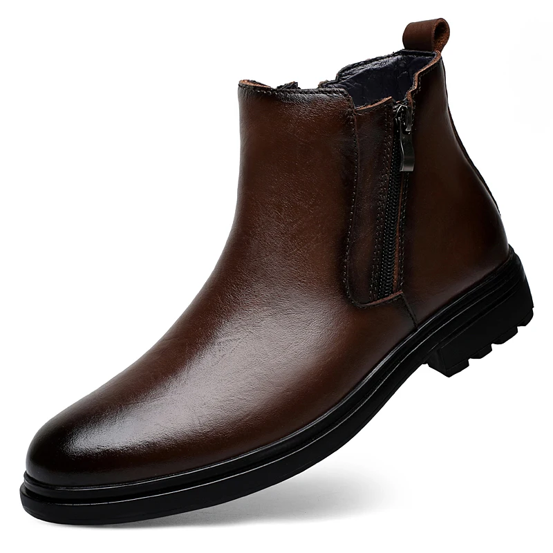 Classic Large Size Men's Outdoor Casual Fashion Chelsea Boots