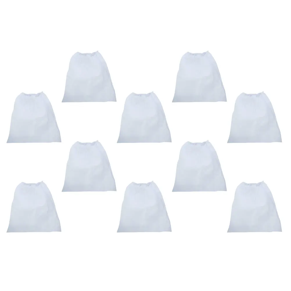 

10 Pcs Non-woven Dust Collecting Bags for Nail Cleaner Safe Durable Suction Collector Pouch Practical Nail Dust Bag