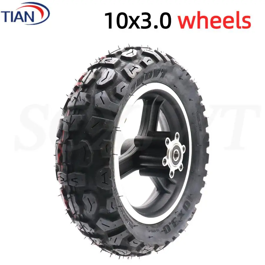 

10X3.0 inside and outside + disc brake wheel hub for KUGOO M4 PRO electric scooter 10 inch wheel tires