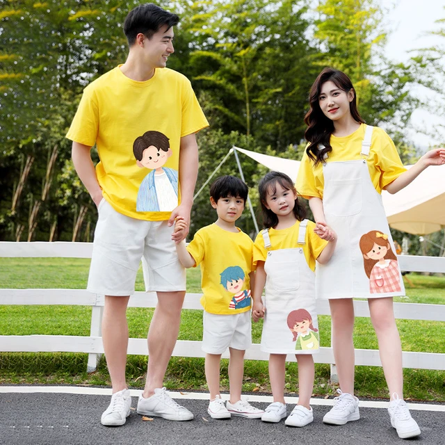 Matching Family Outfits ifendly Cotton