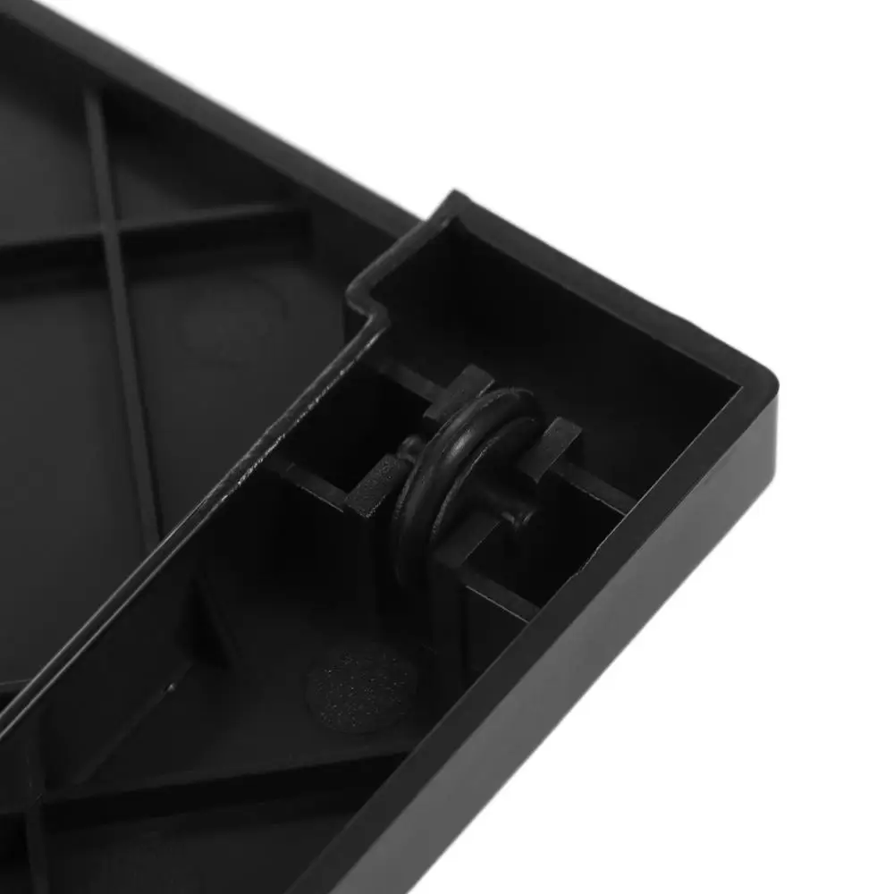 ABS Black Retractable Toaster Air Fryer With Wheels Kitchen Accessories Storage Mat Sliding Tray Sliding Mat
