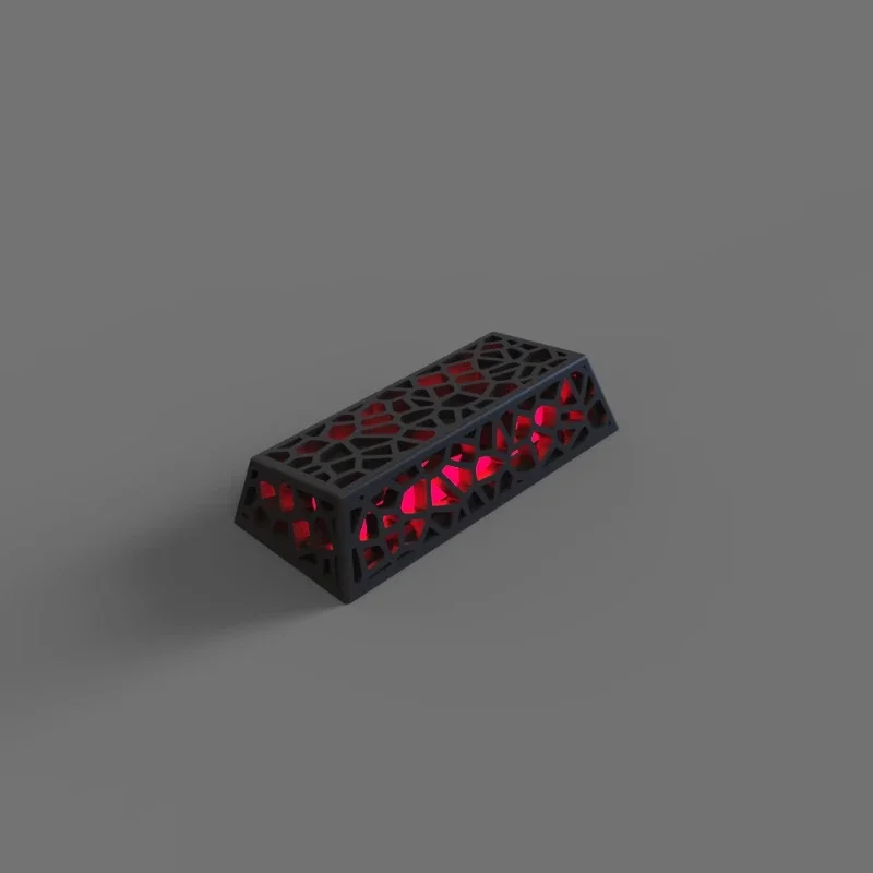 Creative Grid Resin Keycaps MX Switch Mechanical Keyboard Artisan Keycaps Custom 6.25U Spacebar 2U/2.75U/2.25U ESC Point Keycap