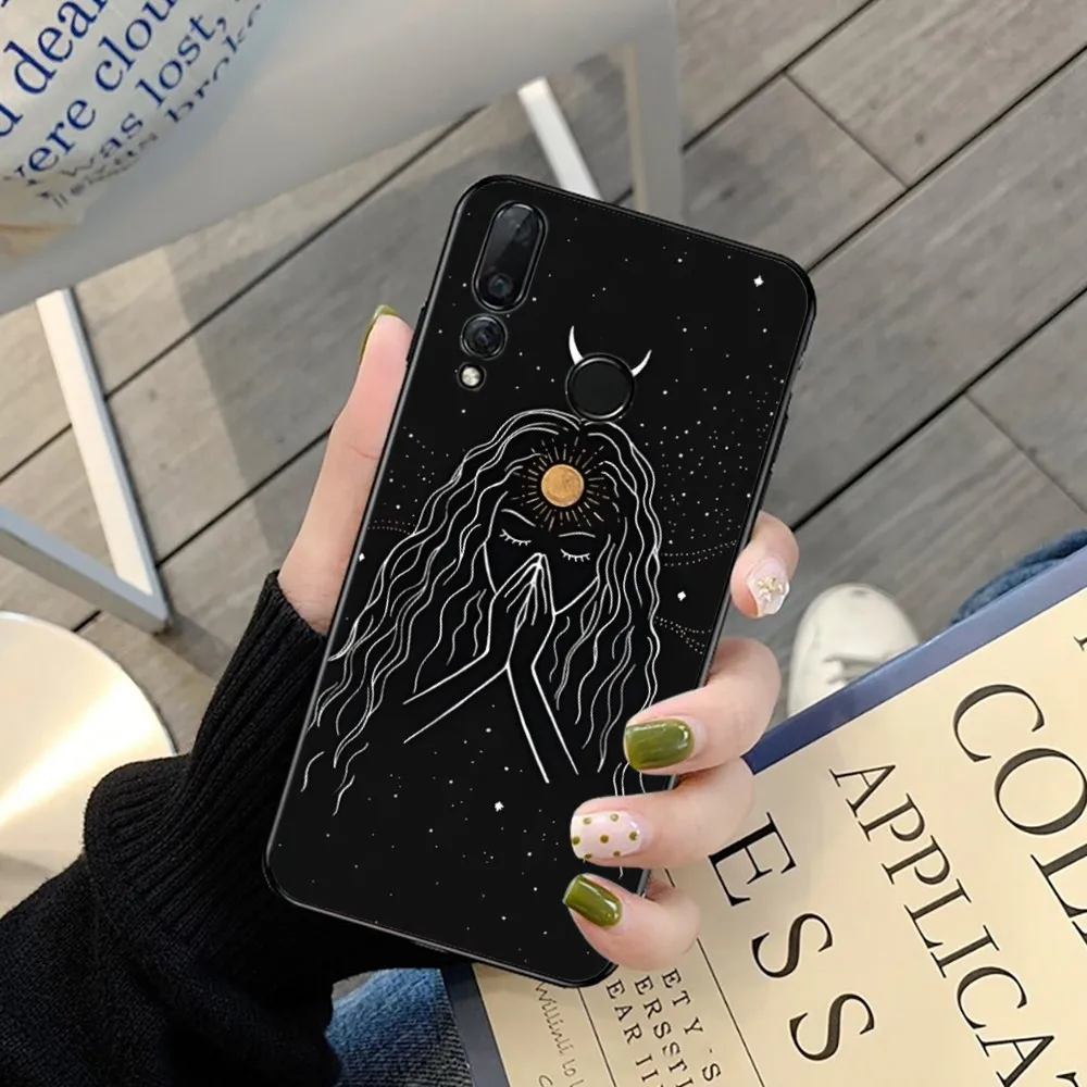 L-Lantern in the M-Moonlight Art Phone Case For Huawei Y9 6 7 5 Prime Enjoy 7s 7 8 plus 7a 9e 9plus 8E Lite Psmart Shell