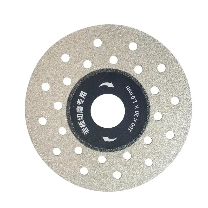 New Porous Widened Rock Slabs Cutting Disc 100mm Slate Flat Grinding Cutting Blade 3.94 Inch Cutting Blade For Stone Ceramic ﻿