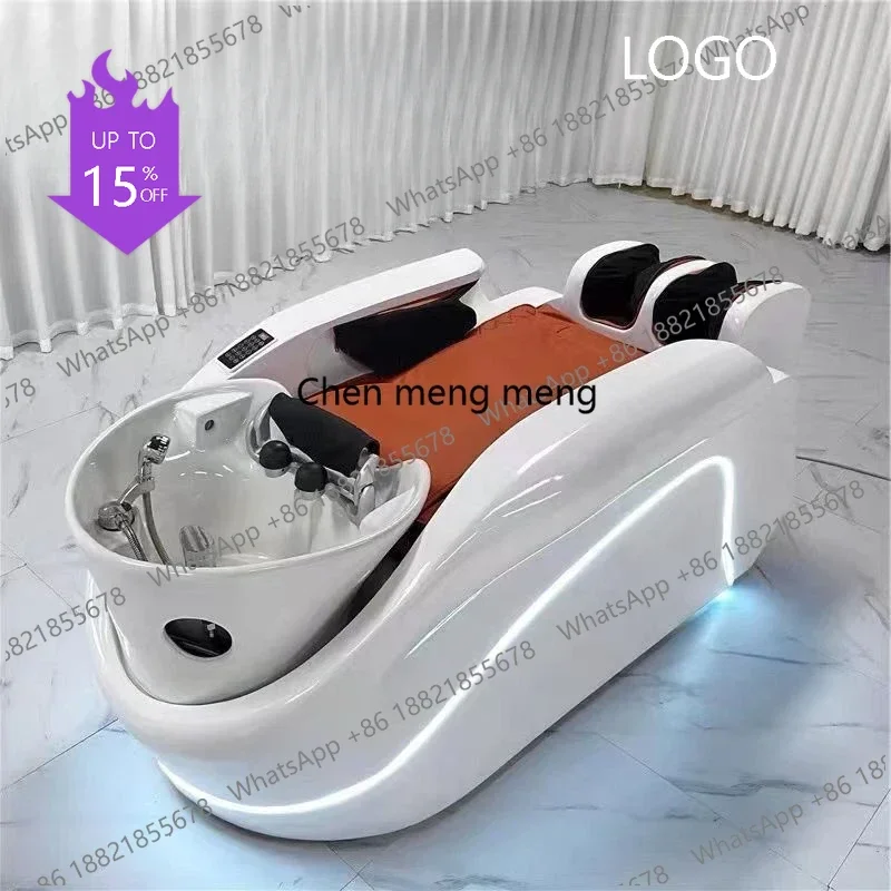 

D80 Smart Electric Massage Shampoo Chairs Adjust Comfort Shower Hair Salon Shampoo Chairs Adult Artifact Salon Furniture Silla