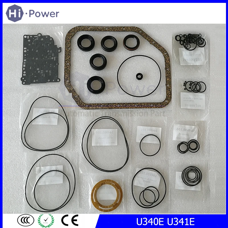 

U340E U341E Automatic Transmission Overhaul Repair Kit For TOYOTA COROLLA Gearbox Oil Seal rings