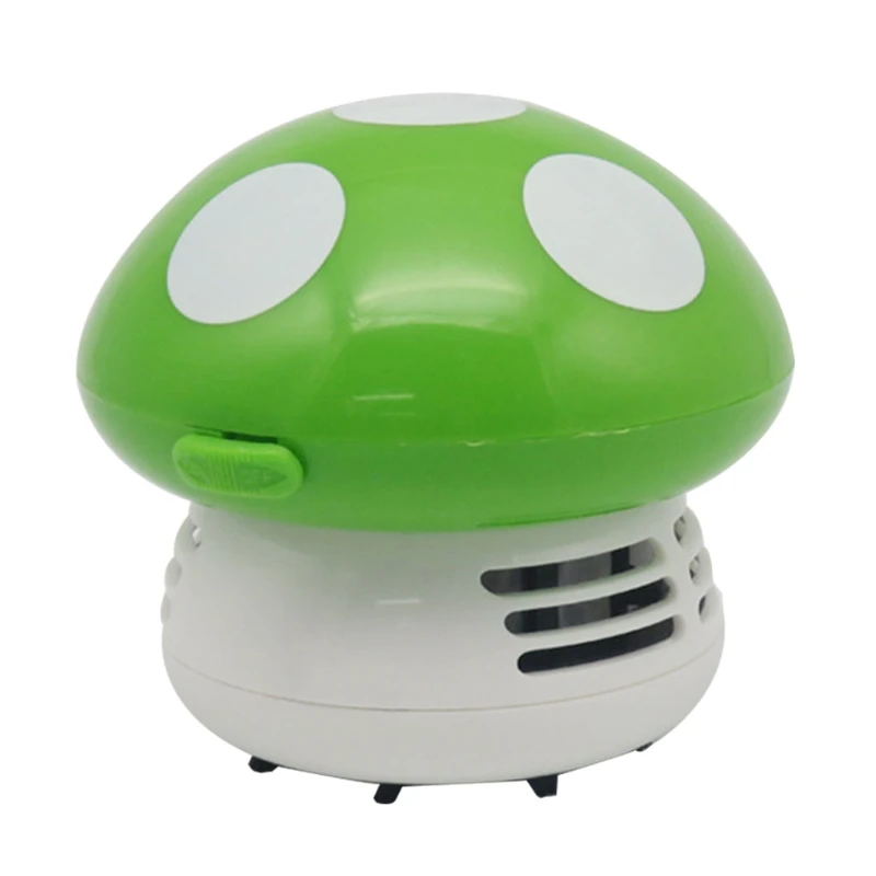 Mini Vacuum Cleaner 5 Colors Cute Mini Mushroom Corner Desk Table Dust Vacuum Cleaner For Car Home Computer Drop Shipping