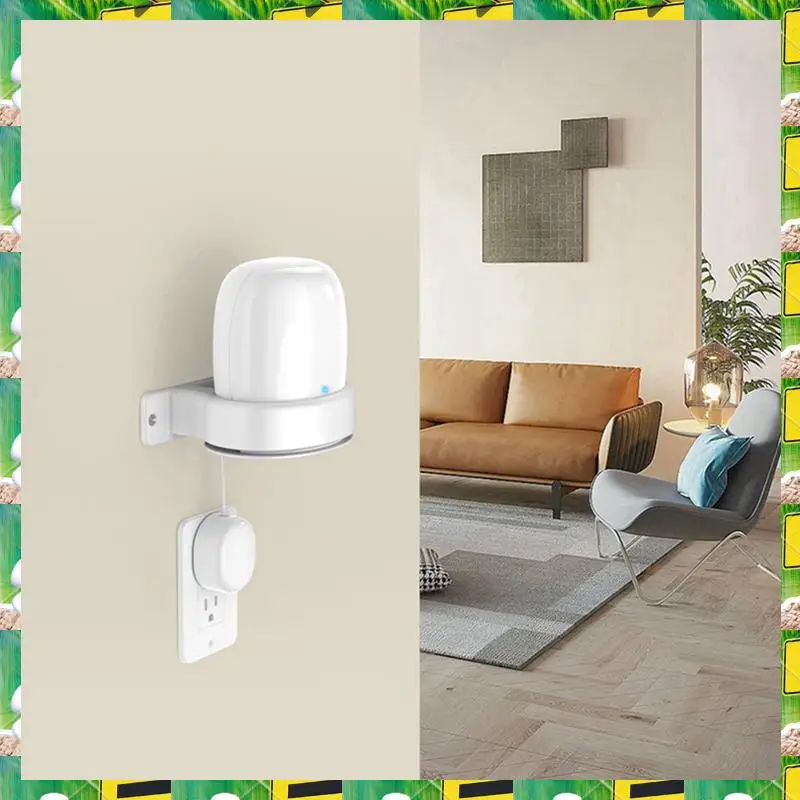 3C Electron For Google Nest Wifi Pro Wall Mounting Bracket Intelligent Speaker Wall Storage Bracket Base, 3 PCS,For Google Nest