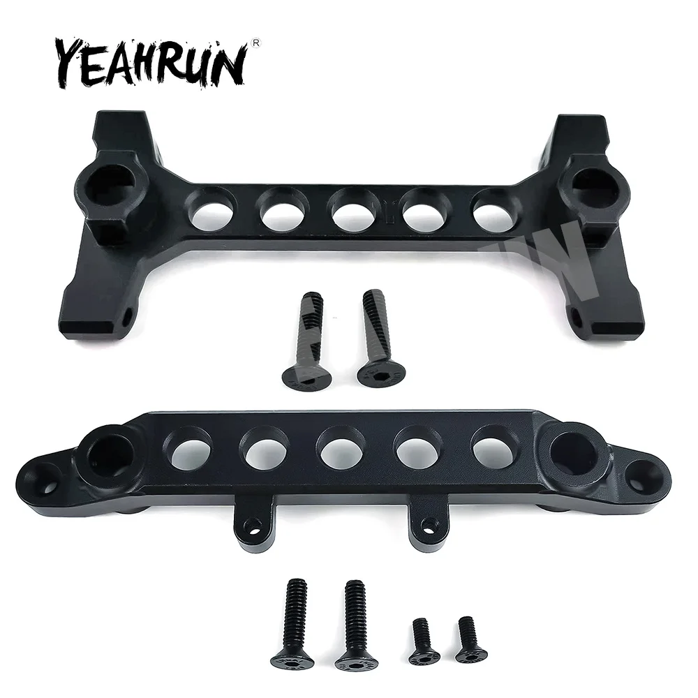 YEAHRUN Metal Front Rear Car Shell Body Frame Support Bracket Mount for Axial SCX6 JEEP Wrangler Trail Honcho 1/6 RC Car Model