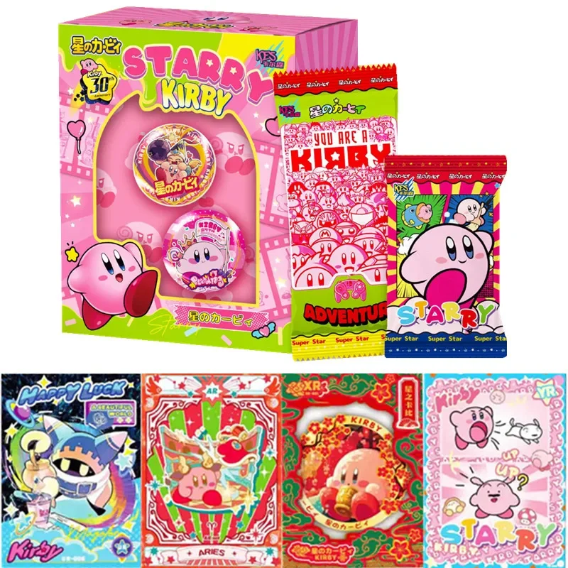 

New Anime Kirby 30th Anniversary Limited Edition Collection Card CP UR PR Rare Character Card Game Card Kids Toys Christmas Gift