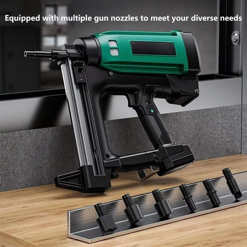 Industrial Grade Battery Powered Frame Nail Gun Brushless Motor 0.0ah Battery Capacity Concrete Nail Structure