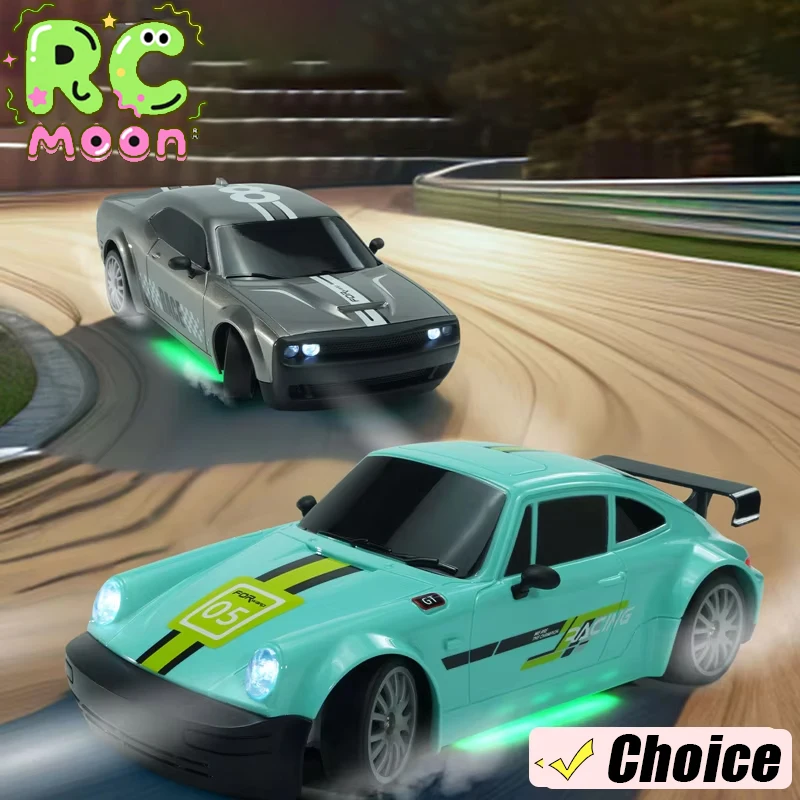 

Remote Control Car Racing Drift 1/20 4WD 2.4G with Light High Speed Four Wheel Drive Radio Controlled Mini Car Model Gifts