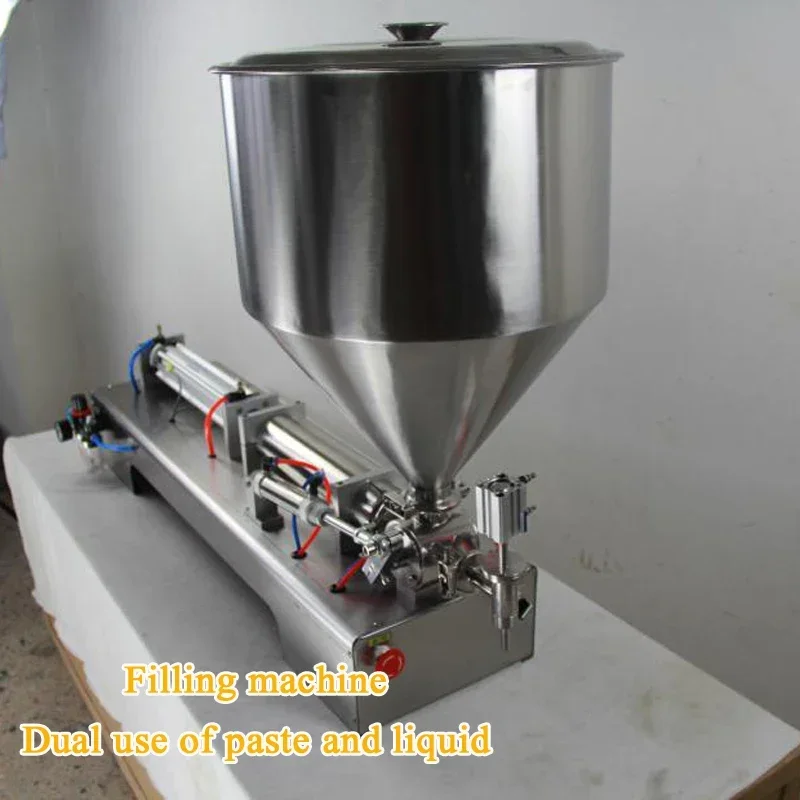 

PBOBP Pneumatic Paste Filling Machine Volumetric Soft Drink Liquid Filler Quantitative Glue Honey Shower Gel Filling Machine