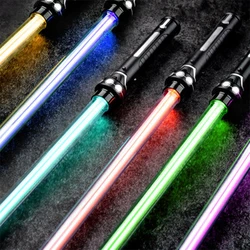 Nieuwe RGB Lightsaber Laser Zwaard Speelgoed Light Sabre 7 Kleuren Veranderen Kids Soundfonts Force FX FOC Blaster Speelgoed Jedi Laser Zwaard Geschenken