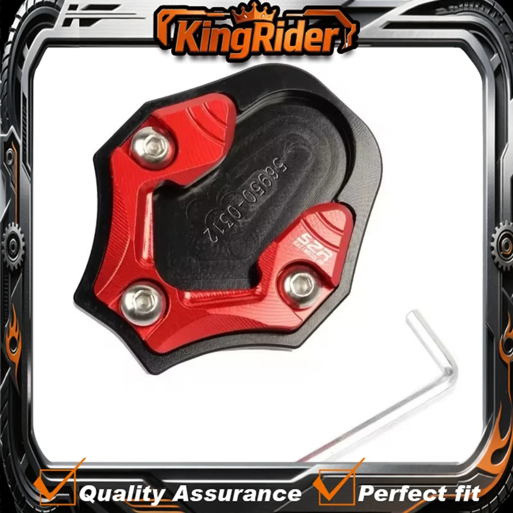 Motorcycle side support enlarged base modification enlarged widened foot support side support accessories for CFMOTO 700 CLX