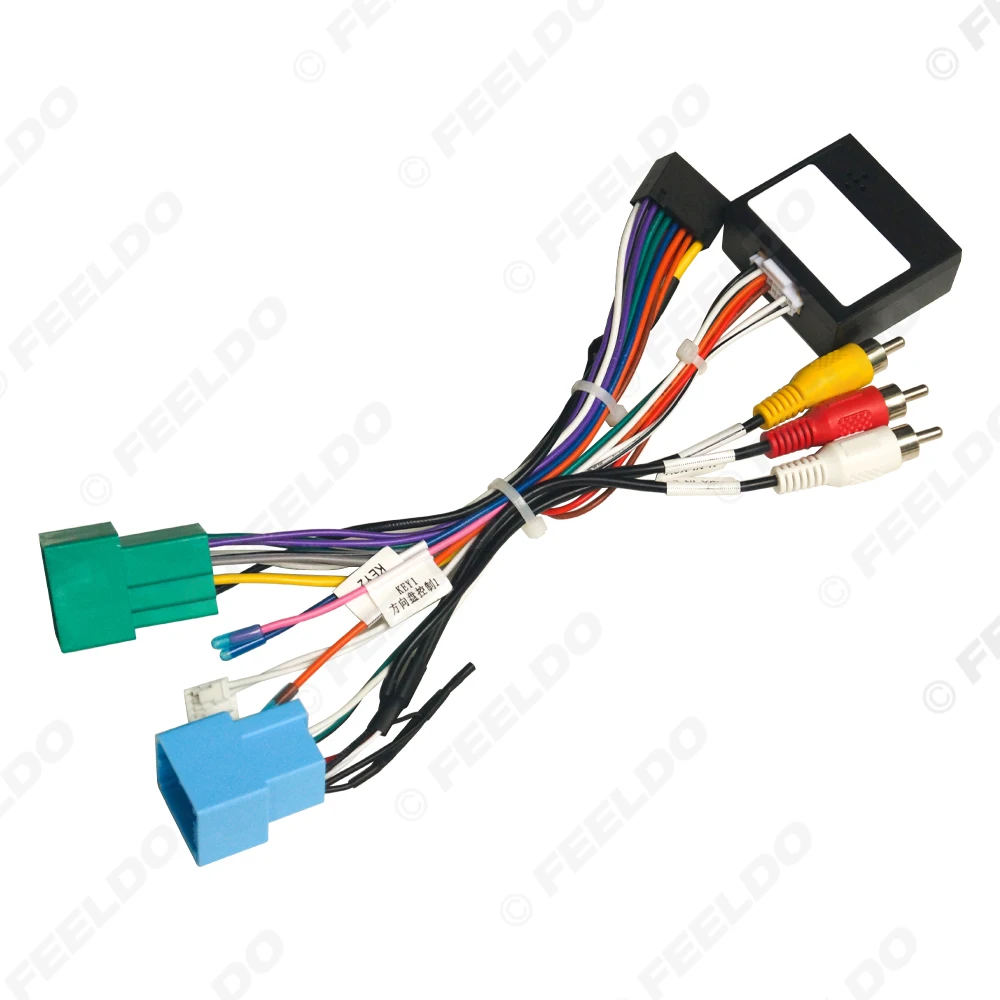 

Car 16pin Power Cord Wiring Harness Adapter With Canbus Box For Jeep Wrangler Rubicon/Chrysler 300C Installation Head Unit
