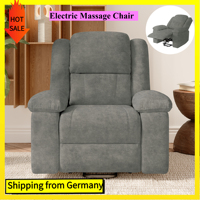 Comanlai Electric Massage Chair,Rotating Reclinerwith 8 Qquiet Motors,160 Degrees Rotating,Lumbar Heat,Lounge Chair for Elderly