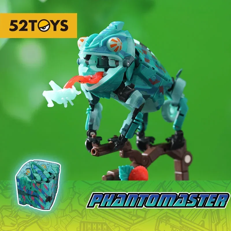 52TOYS Transformation BEASTBOX BB-47 BB47 Phantomaster Chameleon Action Figure Model Gift Boy Toys With Bonus