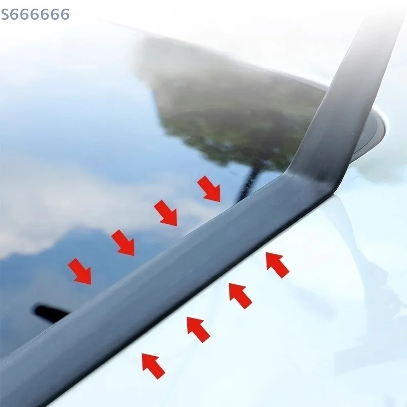 1 قطعة الزجاج الأمامي المطاط سيارة المضادة للتصادم قطاع T على شكل السيارات سقف نافذة ختم تجريد حافة حامي ملصق