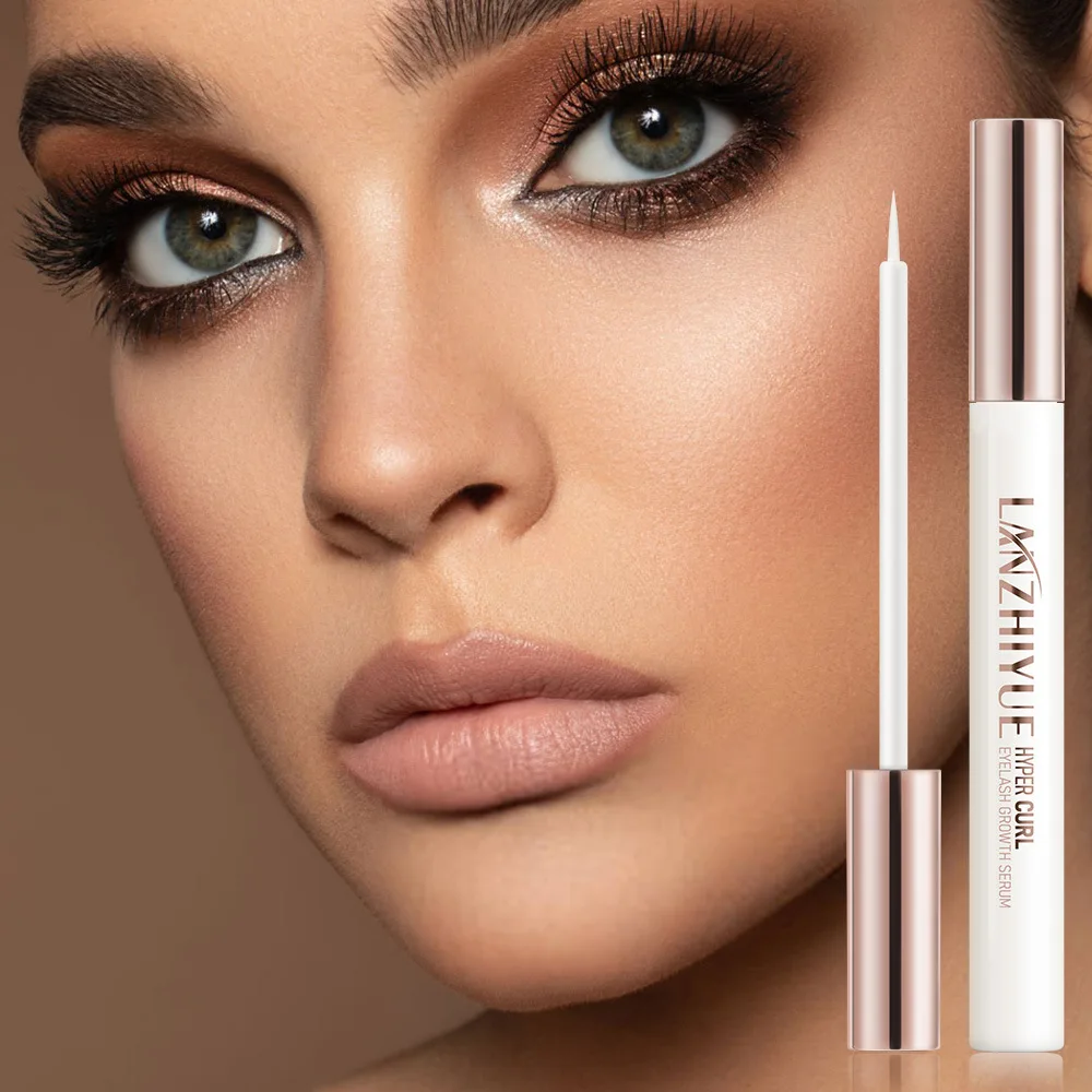 Eyelash Growth Serum and Lash Primer 2 in 1 for Natural Lengthening and Volumizing Clear Nourishing Formula Gentle Daily Care