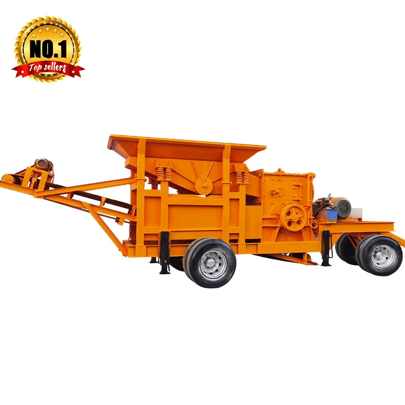 Penghancur Batu Rahang Seluler 200-300 Tph dengan Harga Roda