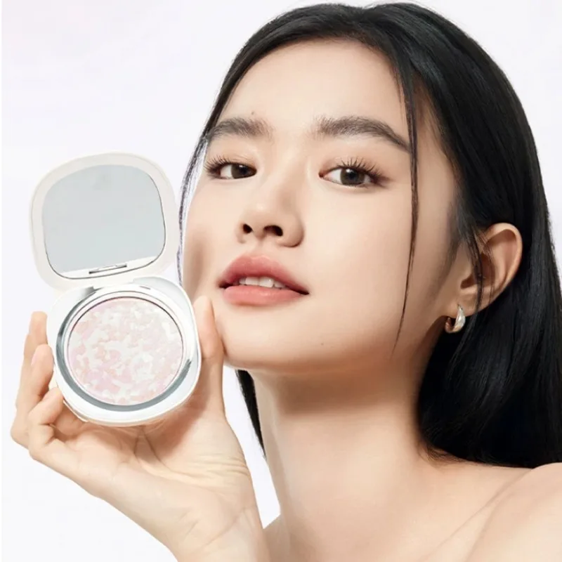 Unny Setting Powder Foundation Oil-Control Long-Lasting,Matte Finish,Touch-Up Pressed Powder for Shine-Free Flawless Look