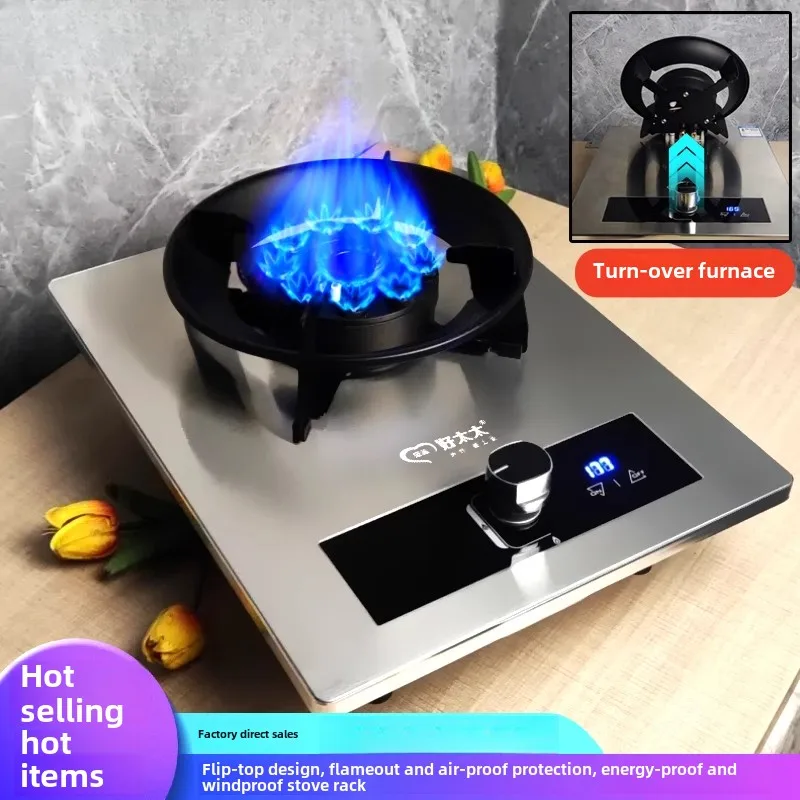 

Бытовая очень красивая жена, одинарная плита, встроенная газовая плита сжиженного газа, одинарная плита для природного газа