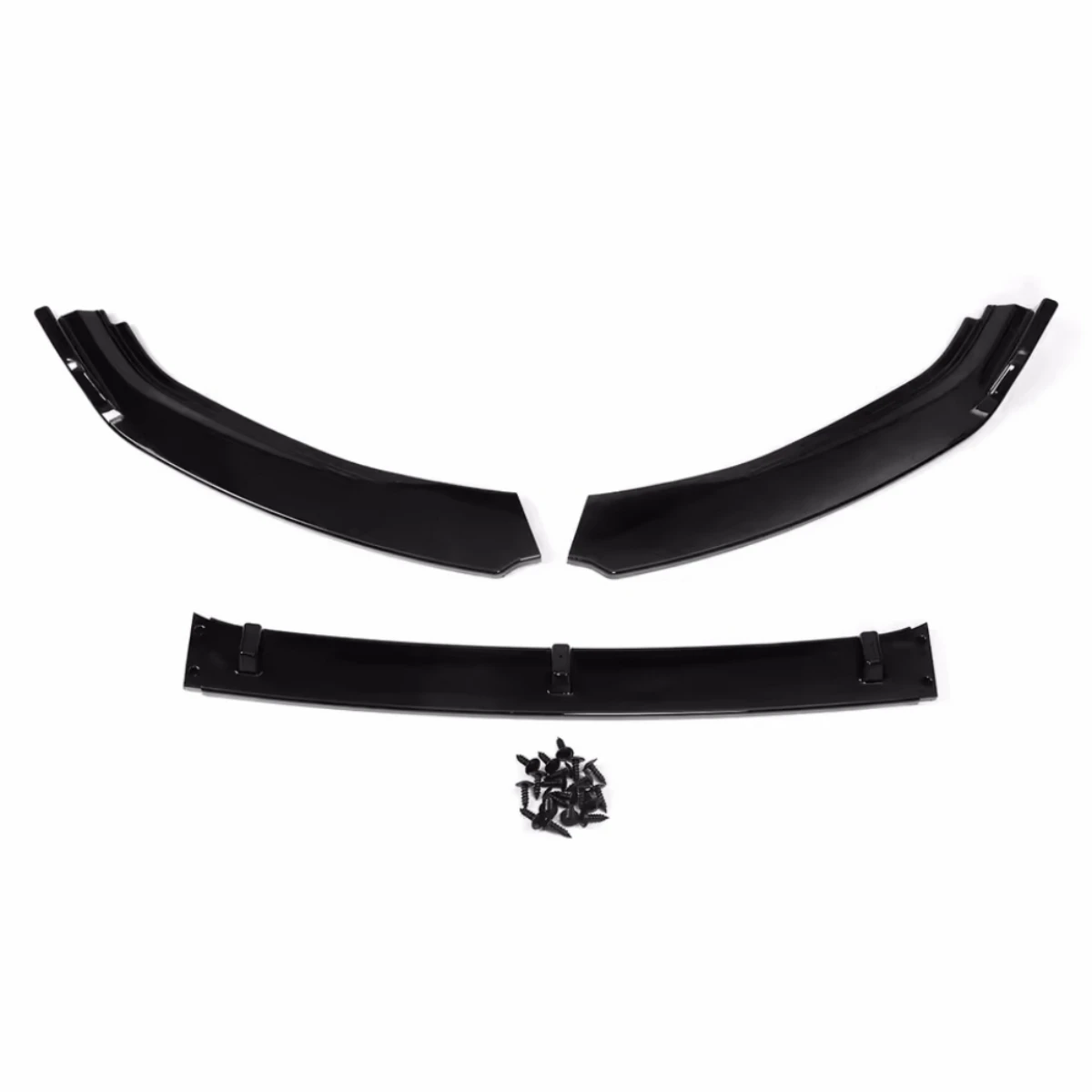For Audi A3 8P Pre Facelift Standard Version 2003-2008 Car Front Bumper Splitter Lip Diffuser Body Kit Spoiler Guard