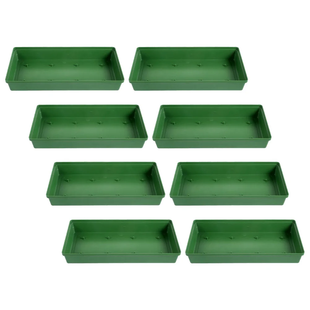 Bandejas de fijación para arreglos florales, Base de espuma de plástico para barro Floral, sujeción segura, fácil instalación, solución de exhibición elegante, 8 Uds.
